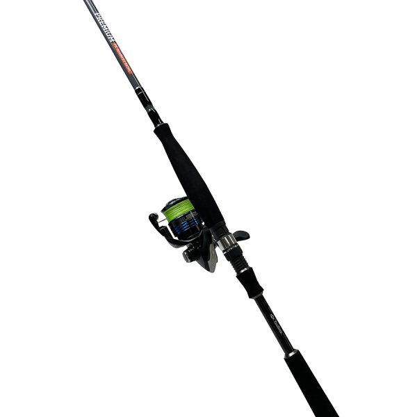 PREMIUM PE SEABASS SET 862ML/962M+【カーボン製2ピースシーバスロッドとPEライン付スピニングリールのセット】